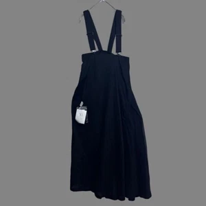 Y's by Yohji Yamamoto Jumper Skirt Dress Black Size 2 2023SS Japan New - Picture 1 of 9