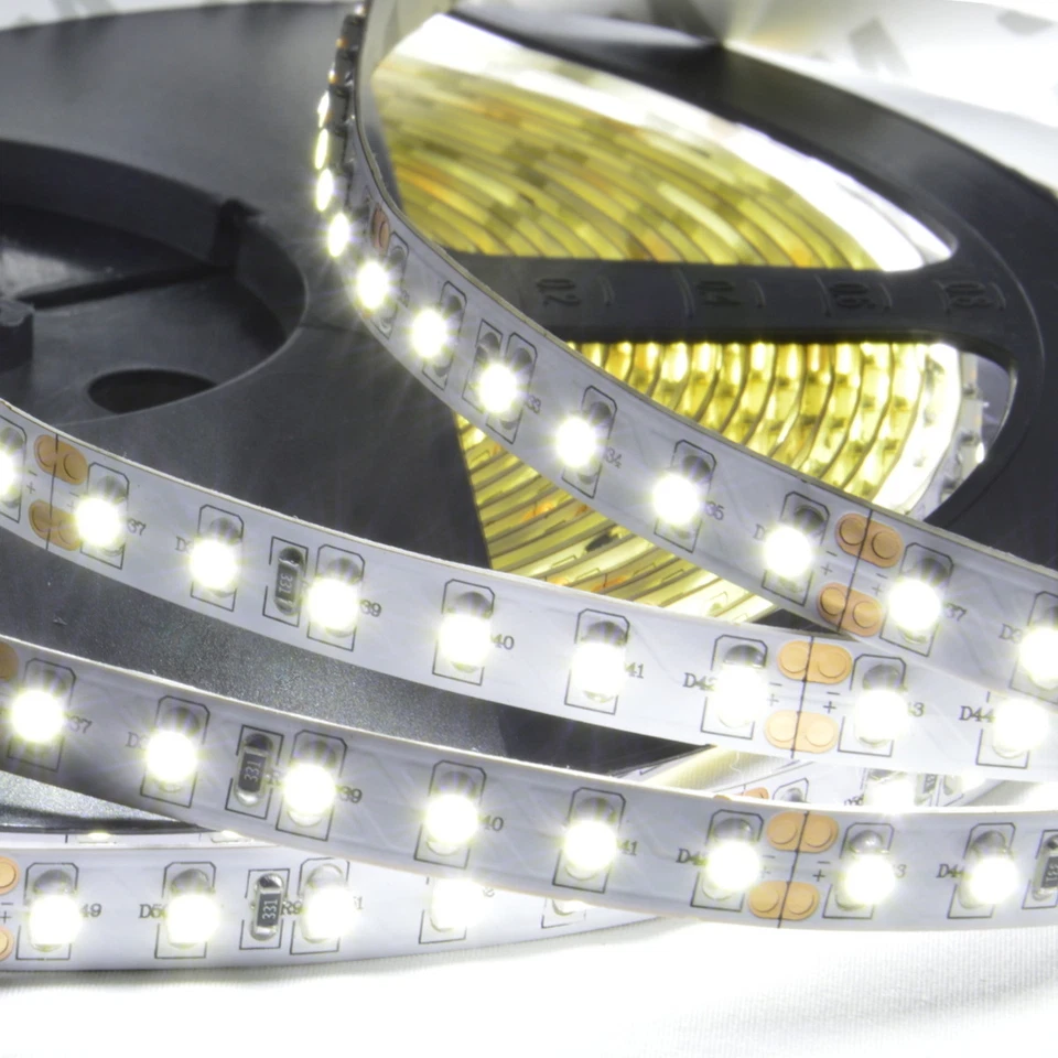 ABI 1200 LED Strip Light 10m Super Bright Double Density Cool White 6000k 24v