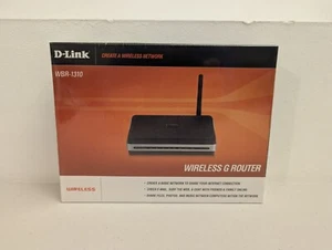 Sealed D-Link WBR-1310 54 Mbps 4-Port 10/100 Wireless G Router - Picture 1 of 6