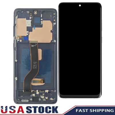 Conjunto de pantalla táctil LCD OLED para Samsung Galaxy S20 Plus 5G/4G G986/G985 + marco Foto 1 de 4