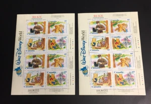 Stamps, Canadian/Walt Disney World Stamp Booklets, Winnie The Pooh - Picture 1 of 7