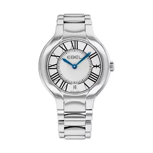 EBEL Beluga Silver Dial 36mm Quartz Stainless Steel Ladies Watch 1216070 - Picture 1 of 4