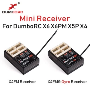 DumboRC X4FM X4FMG Gyro 4CH PWM Empfänger für DumboRC X6 X6PM X5P X4 RC Sender - Picture 1 of 17