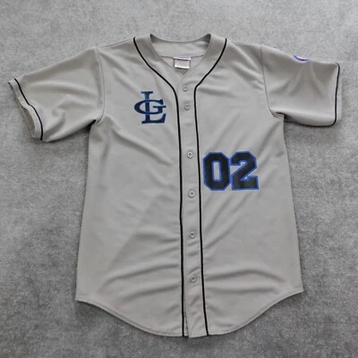 Camiseta deportiva de la liga de béisbol Babe Ruth adulto grande gris trabajo en equipo atlética LG 02 Shaul Foto 1 de 4