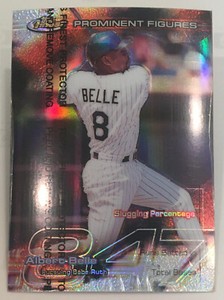 1999 Finest Prominent Figures - Albert Belle - #20 - Chicago White Sox - NrMt-Mt
