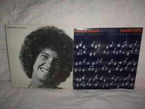 2 MARGIE ADAM, LP's, Songwriter & Naked Keys, both very nice condition. - Picture 1 of 4