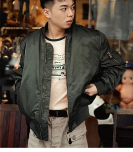 Hombre Mens US ARMY Inviernos MA1 Chaqueta Militar Abrigo Bomber Flight Jacket - Imagen 1 de 25