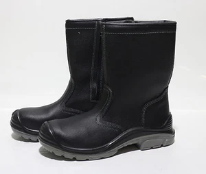 Botas de invierno EN 20345 S3 CI SRC siberiano talla 42 cuero revestimiento de piel tejida (WB54G8) - Imagen 1 de 4