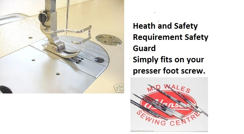 ALANSEW SAFETY NEEDLE GUARD FOR MOST SEWING MACHINES Essential Health & Safety Fit