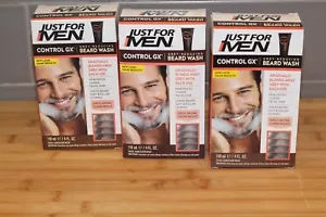 Just For Men Control GX Grey Reducing Shampoo 4 fl. oz. 3 Pack. Gradually Colors - Picture 1 of 1