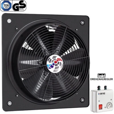 BNG Ventilatori industriali ventilatore assiale ventilatore a parete mandata aria scarico finestra 230V