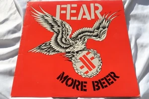 Fear More Beer Lp Vinyl 1985 Restless Records 72039-1 Enigma Corp 72039 - Picture 1 of 15