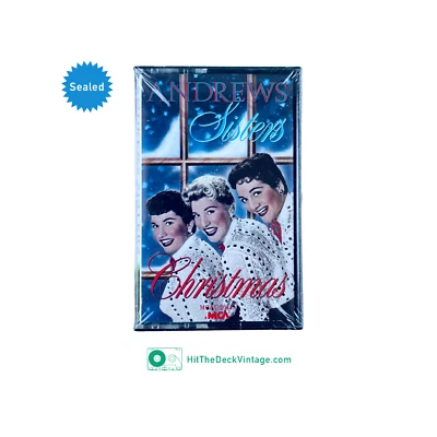 Andrews Sisters Christmas Cassette Tape Holiday Music NOS SEALED - Image 1 of 3