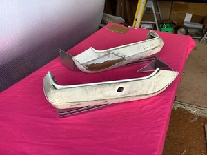1957 LINCOLN LOWER SEAT SIDES, Original Pair, OEM - Picture 1 of 7