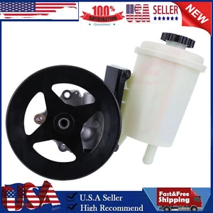 Power Steering Pump w/ Reservoir for Dodge Ram 1500 08 / Ram 2500 3500 2003-2010 - Picture 1 of 16