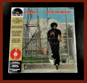 Gil Scott-Heron – Moving Target LP On Red Vinyl Funk Reggae Spoken Word RSD - Picture 1 of 1