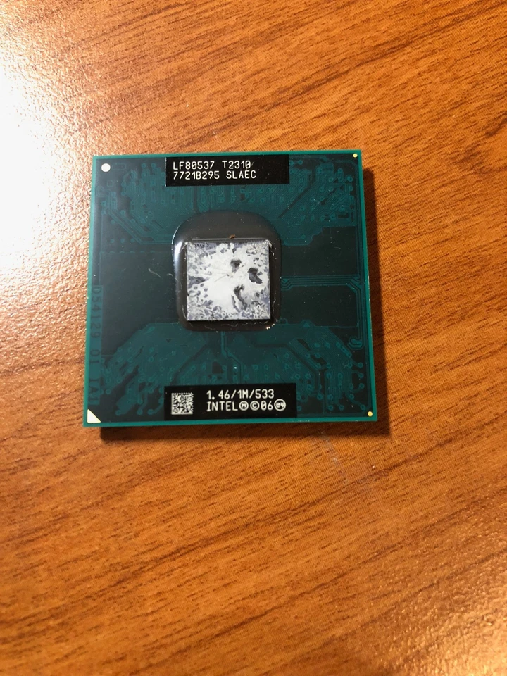 Intel® Pentium® Dual-Core Mobile T2310 SLAEC (1M Cache 1.46 GHz 533 MHz FSB) CPU - Immagine 1 di 1