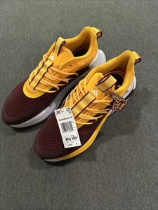 Talla 9.5 - Adidas AlphaBoost V2 Collegiate Dorado Granate - Imagen 1 de 9