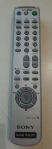 Télécommande Sony RMT-V406A – Télécommande d'origine pour magnétoscope Sony VHS - Photo 1/2