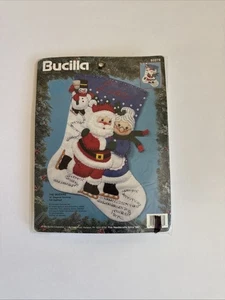 Kit de medias con apliques de fieltro Bucilla 83278 The Skaters - 15" - NUEVO - 832784 - Imagen 1 de 8