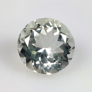 8.66 Ct Natural Green Amethyst High Luster Round Cut - 9094 - Picture 1 of 2