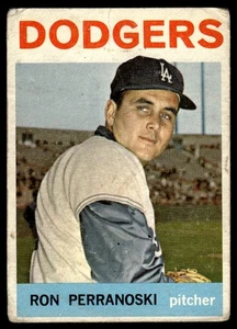 1964 Topps Ron Perranoski 3 Los Angeles Dodgers #30 - Bild 1 von 2