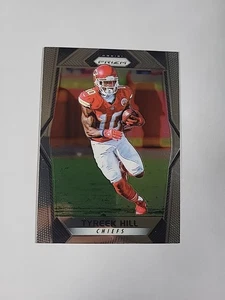 2017 PANINI PRIZM #105 TYREEK HILL KANSAS CITY CHIEFS 7. - Picture 1 of 2