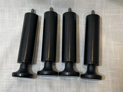 Sleep Number FlexFit Adjustable Base Bed Legs Black 6 1/2" Set of 4 Sliders - Image 1 of 4
