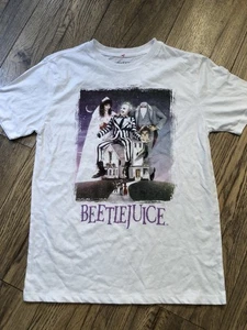 Best Pick Tim Burton Fan Bundle - T-shirt Beetlejuice (Slim XL) + luci stringa NBC - Foto 1 di 9