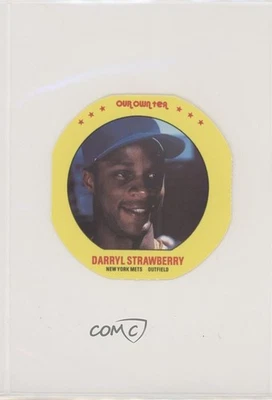 1987 Our Own Tea Discs Darryl Strawberry #1 - Image 1 of 2