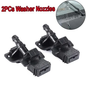 2X Front Windscreen Wiper Washer Jet Nozzle For Toyota Scion Corolla Lexus Camry - Picture 1 of 4