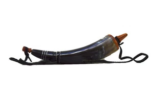 NEW Civil War Powder Horn Handcrafted Reproduction Reenactment LARP - Picture 1 of 4