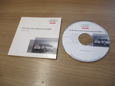 BORDBUCH Audi A6 4F Bedienungsanleitung Infotainment MMI Onboard CD 27256274488 - Bild 1 von 4