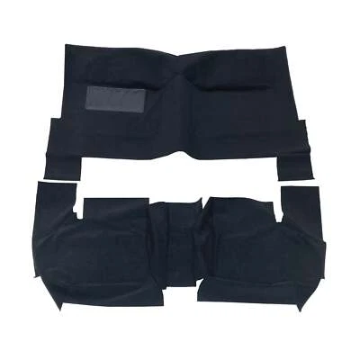 Chevrolet Impala Front and Rear Carpet Kit 1960-1960 2 Door Black Grey Tan - Image 1 of 4