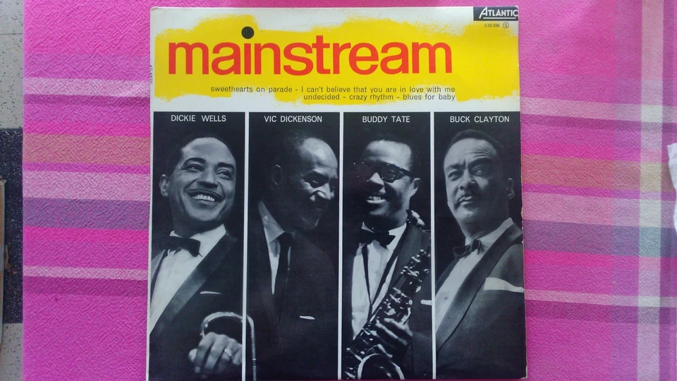 LP 25 cm MAINSTREAM-DICKIE WELLS-VIC DICKENSON-BUDDY TATE-BUCK CLAYTON - Photo 1/1