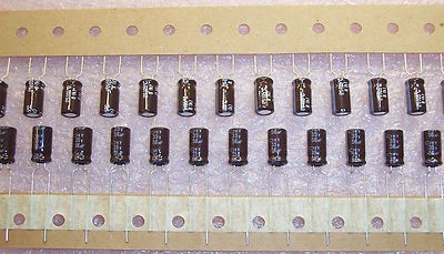 NIPPON CHEMICON QTY (50) 56uf 35V 105' LOW IMPEDANCE RADIAL ELECTROLYTIC EKY350ETC560MF11D ROHS