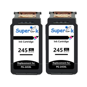 2PK PG-245XL Cartuccia di inchiostro di ricambio per Canon MG2400 MG2420 MG2500 MG2955 - Foto 1 di 24