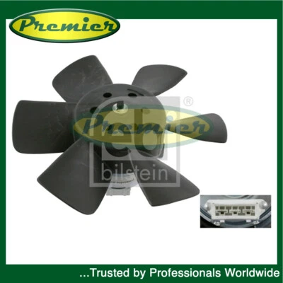 Ventilador de radiador Premier compatível com VW Golf 1974-1992 Polo 1975-2001 Scirocco 1974-1992 - Imagem 1 de 2