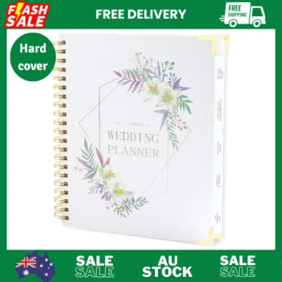 JUNART Wedding Planner for Bride-11"×9" Hardcover Wedding Planning Book and O... - image 1 of 4