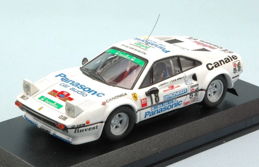 FERRARI 308 GTB N.18 RETIRED ELBA 1982 TOGNANA-DE ANTONI 1:43 - Immagine 1 di 1