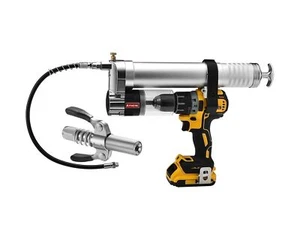 Electric Grease Gun Drill Adapter with 14 OZ Load, Locking Grease Gun Coupler - Picture 1 of 7