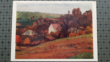 Soviet Postcard 1981 Glebov Глебов Autumn in Slovakia 1972