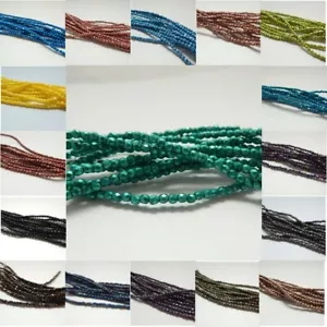 2mm Fire Polished Faceted (100 beads) -Choose Color- Czech Glass - Picture 1 of 92