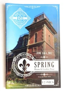 St Louis MO Lafayette Square Home Garden Tour 2017 Program architecture history - Imagen 1 de 6