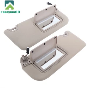 2Pcs For 2019-2024 Nissan Altima Sunvisor Beige Plastic Passenger+Driver Side - Bild 1 von 15