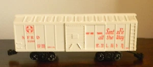 Marx Mechanical Reefer ~ SANTA FE REFRIGERATD DISPATCH ~ 4-Wheel Rd# 3280 - O 27 - Picture 1 of 6