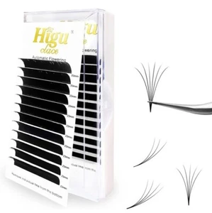 Extensiones de pestañas de volumen 0,03 CC rizo 23 mm extensiones de pestañas volumen de ventilador fácil... - Imagen 1 de 5