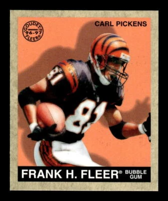 Carl Pickens 1997 Fleer Goudey #12 Cincinnati Bengals - Image 1 of 2