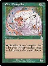 Mercadian Masques Giant Caterpillar x4 Magic The Gathering NM