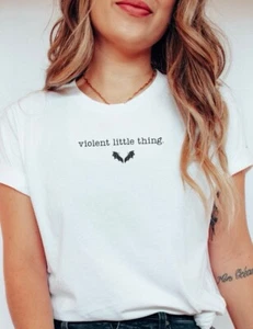 Fourth Wing / Onyx Storm Shirt M Size Color natural Violent Little Thing - Picture 1 of 4